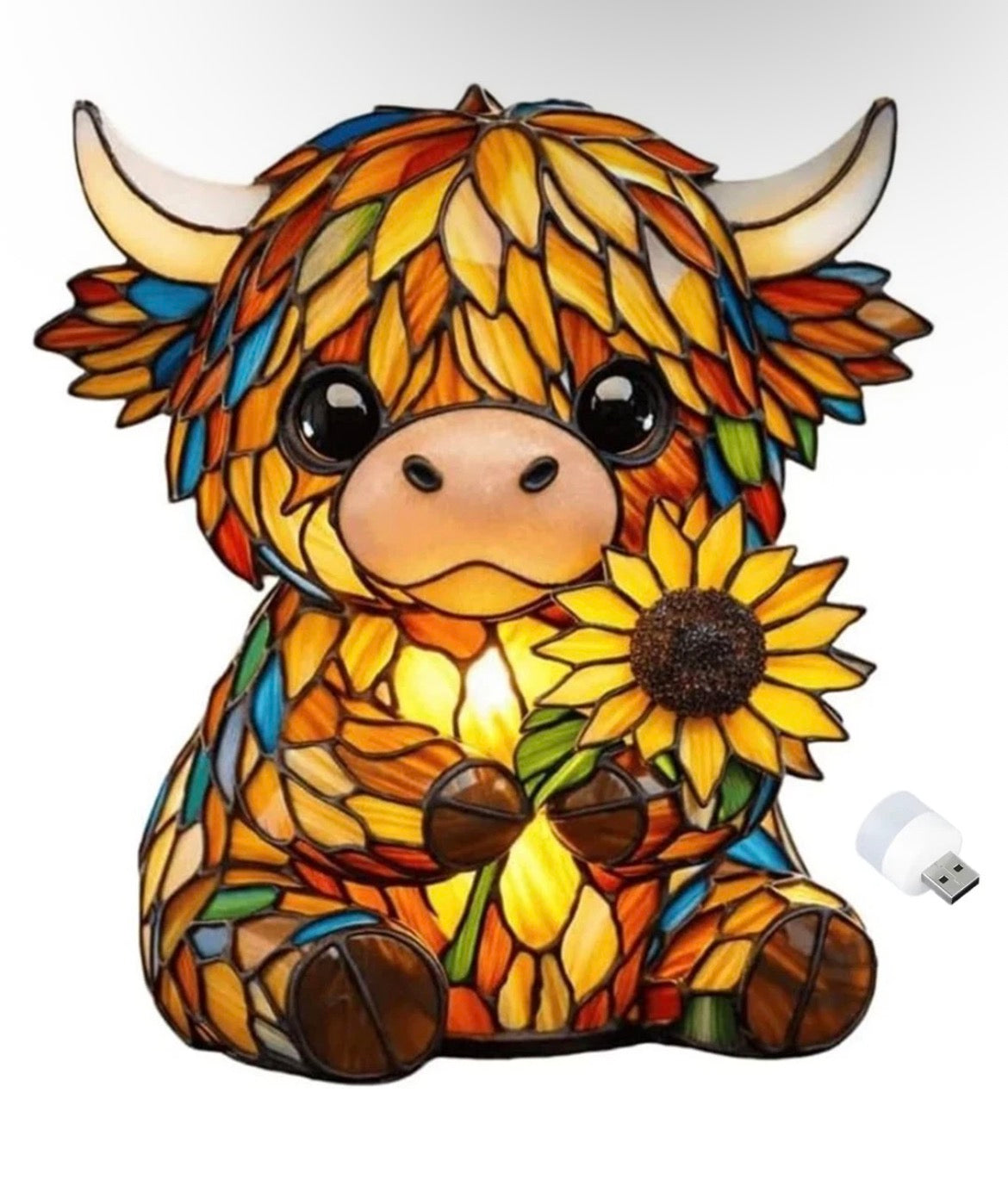 Highland Cow Light