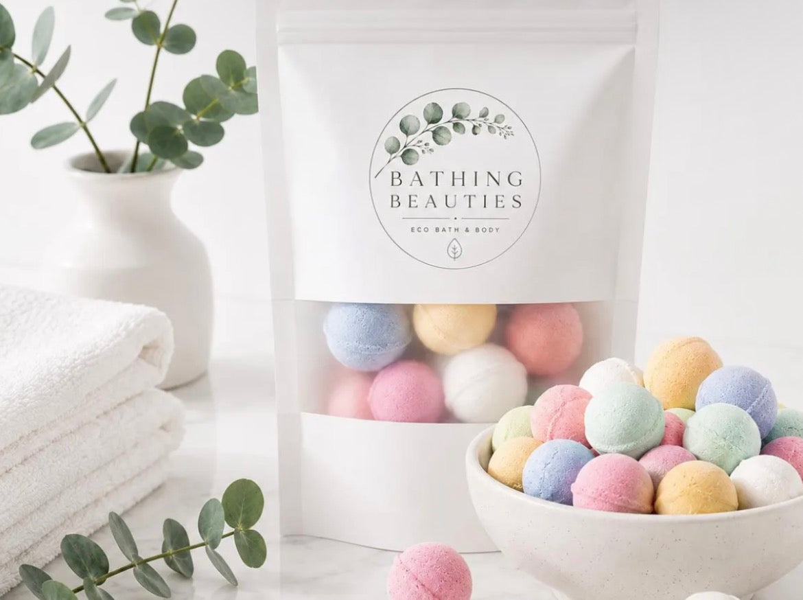 10 Mini Bath Bombs