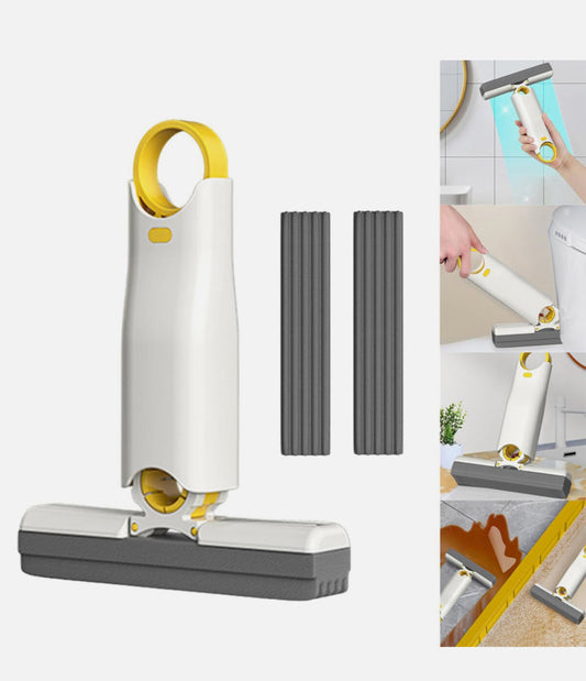 Portable Self-Squeeze Sponge Mop