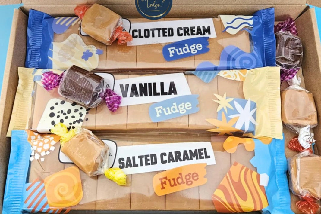 Letter Box Fudge Gift