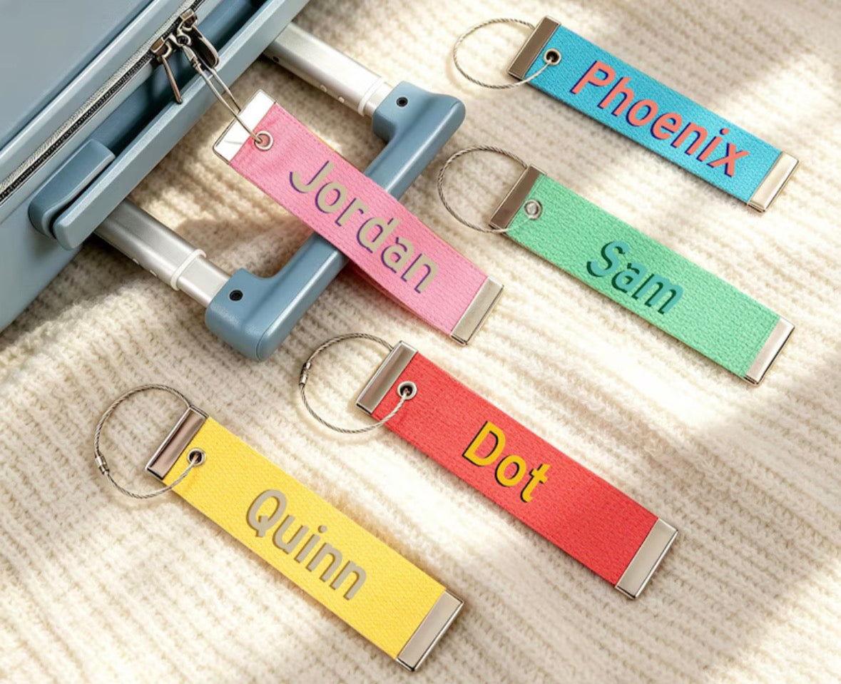 Personalised Luggage Ribbon
