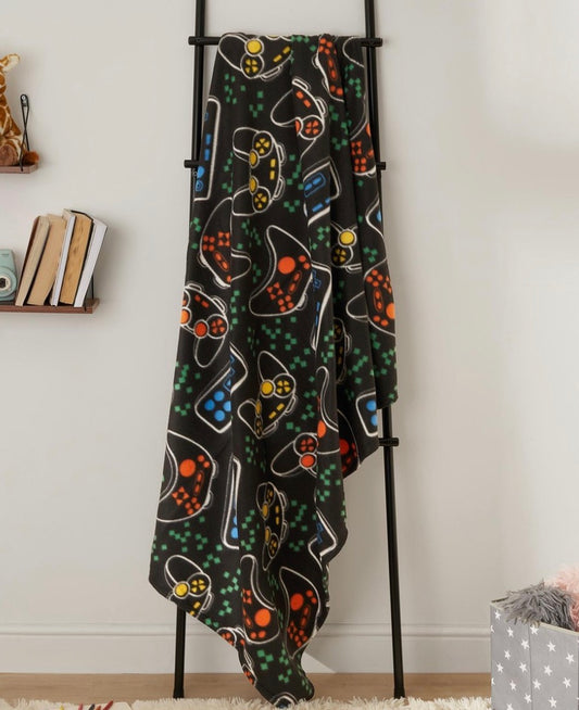 Gaming Fleece Throw 120 x 150cm -