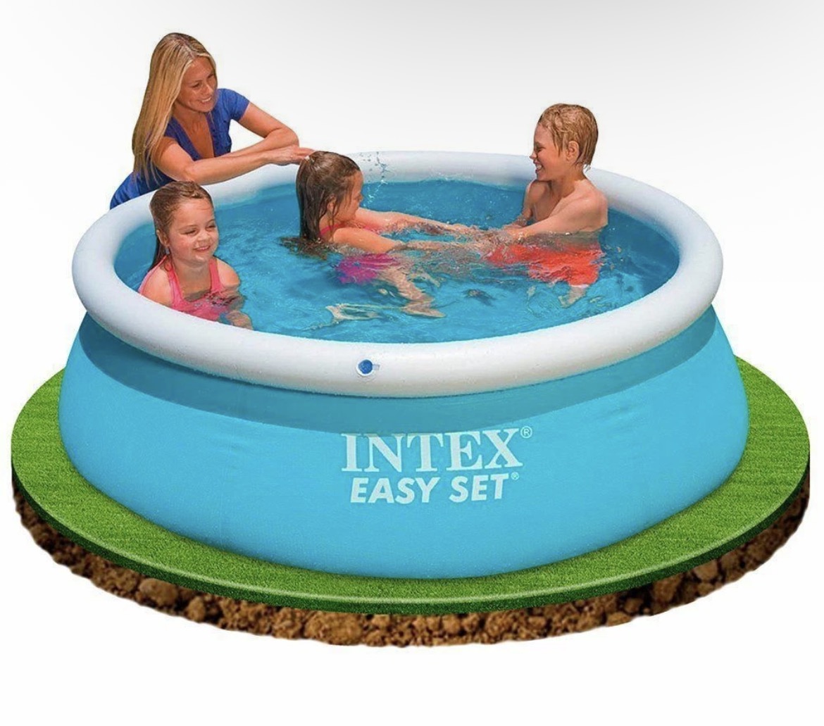 6ft Inflatable Swimming Paddling Pool