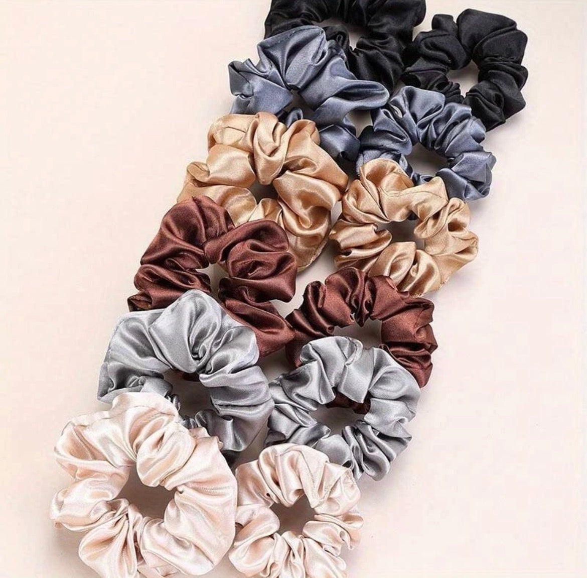 12 Pack Scrunchies