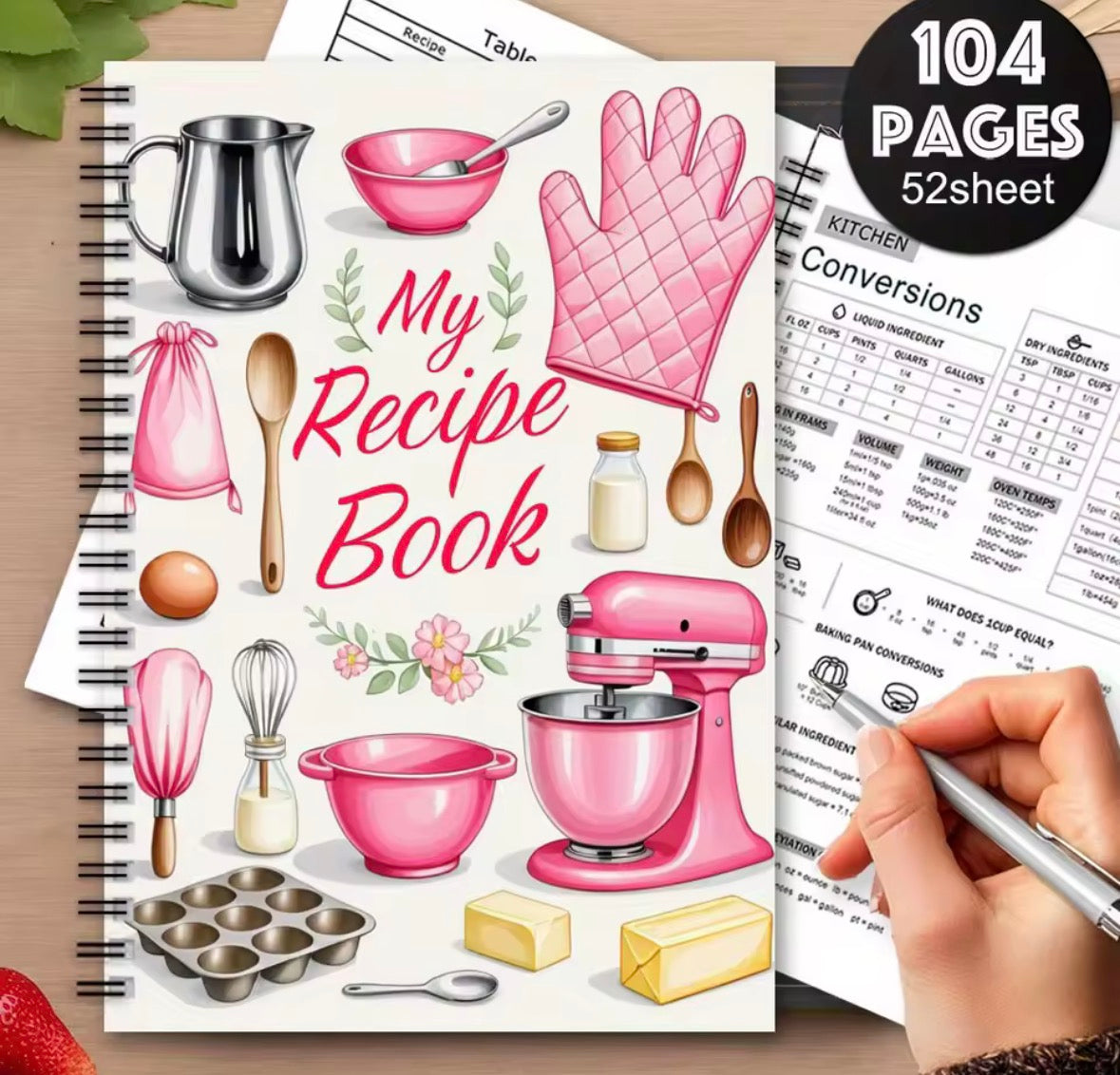 Fun Recipes Notebook Logbook