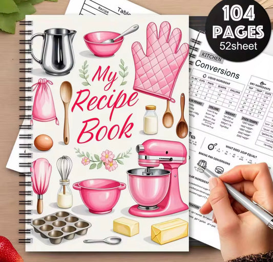 Fun Recipes Notebook Logbook