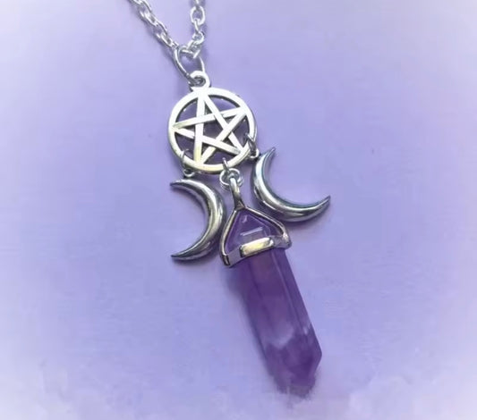 Crystal Point Necklace