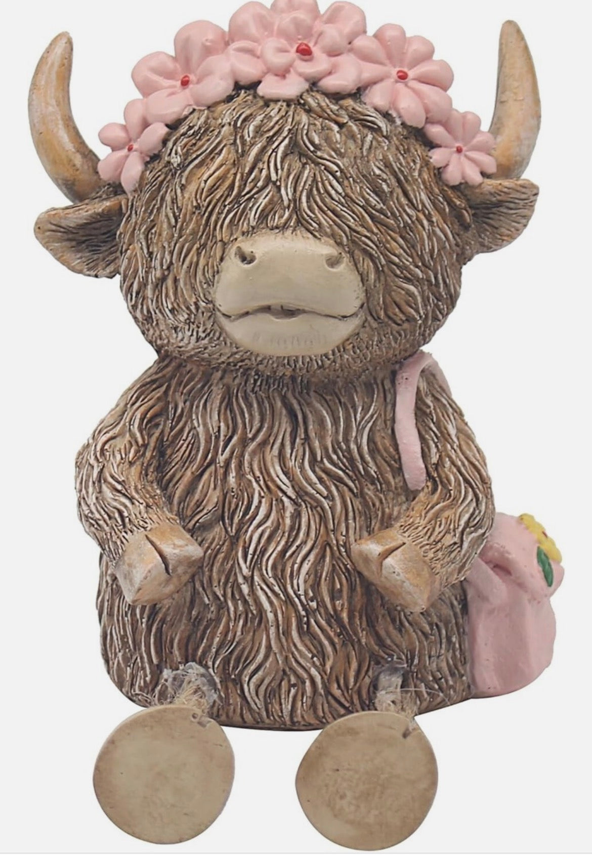Highland Cow Money Box