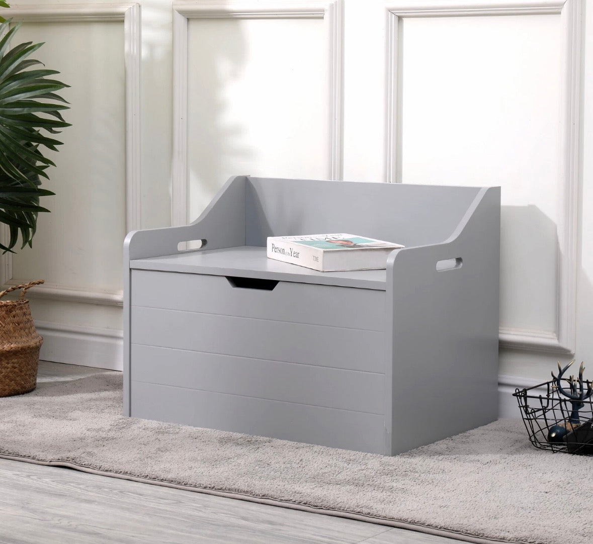Wooden Toy Box Large
