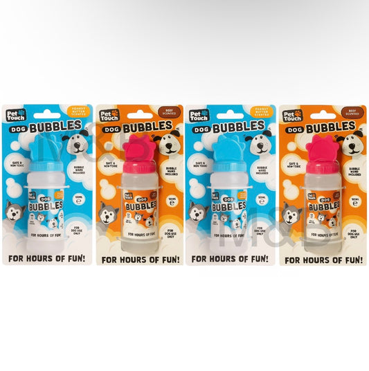 4 x Dog Bubbles