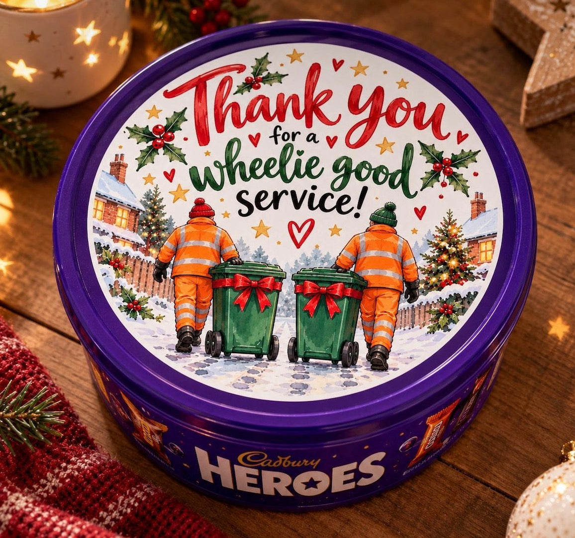 Chocolate Tub Sticker