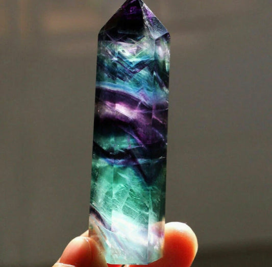 Natural Quartz Crystal Wand