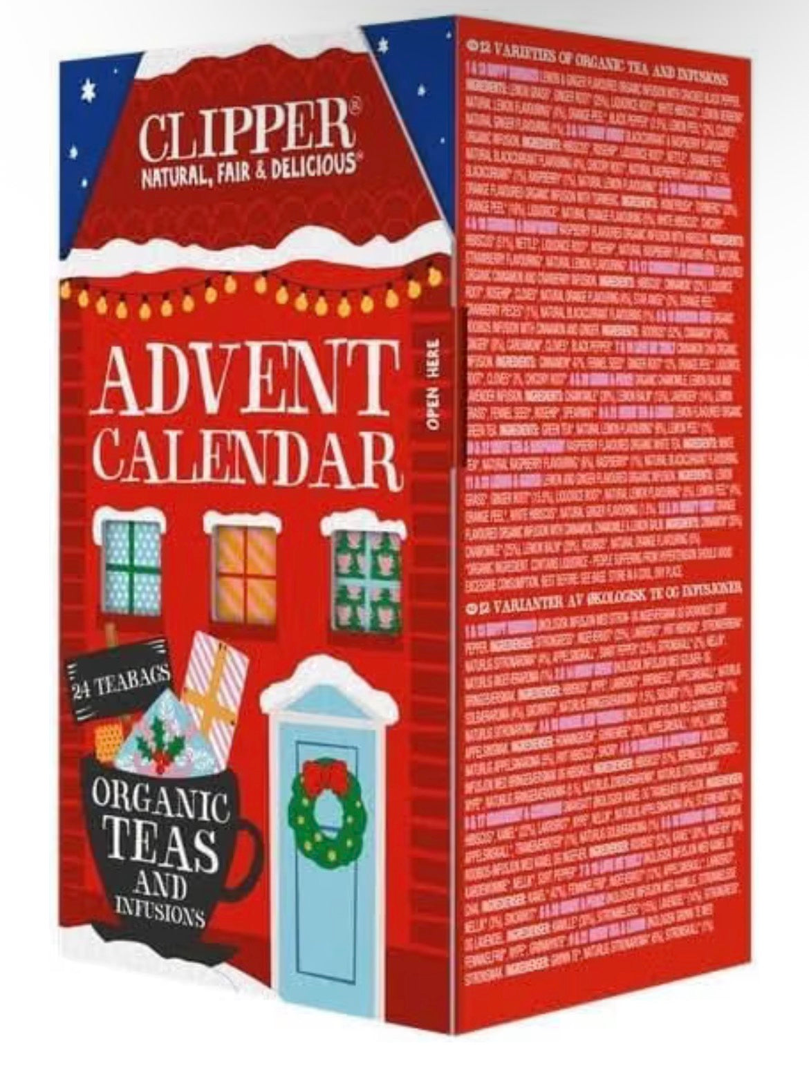 Tea Bags Advent Calendar