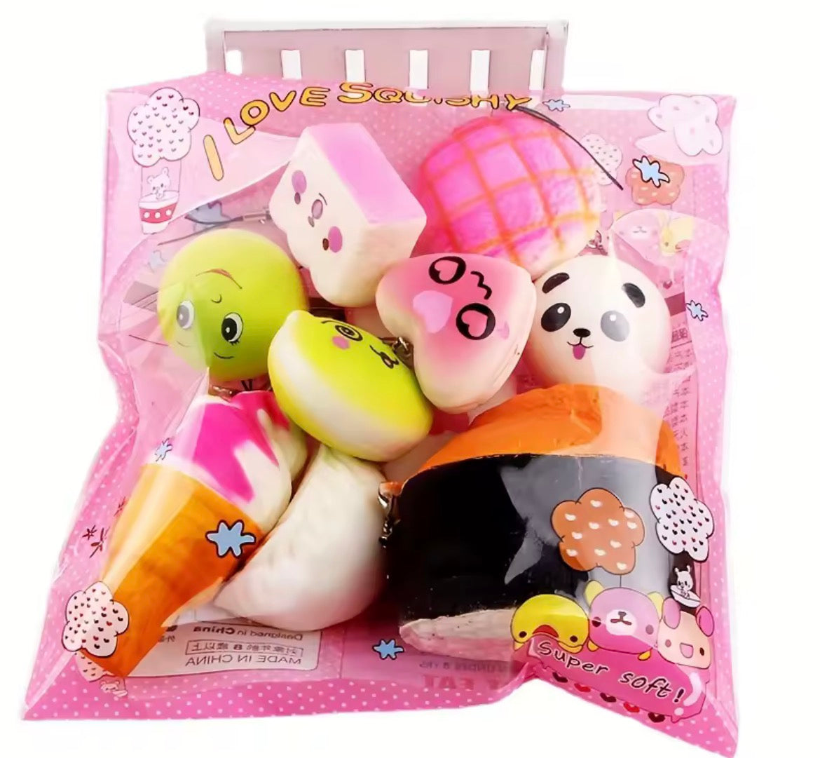 10pc Mini Squishy Pack