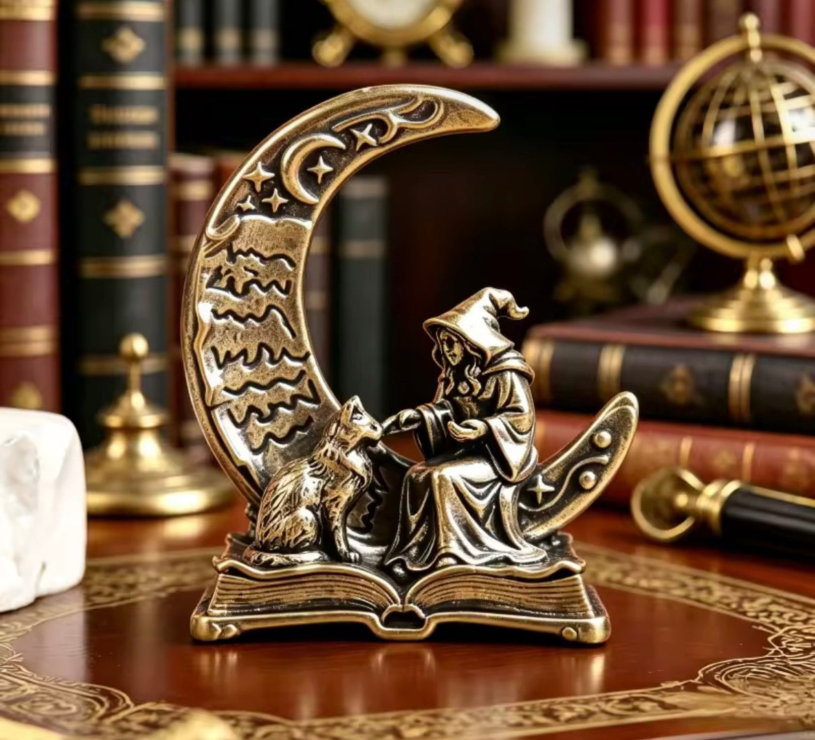 Witch Brass Ornaments