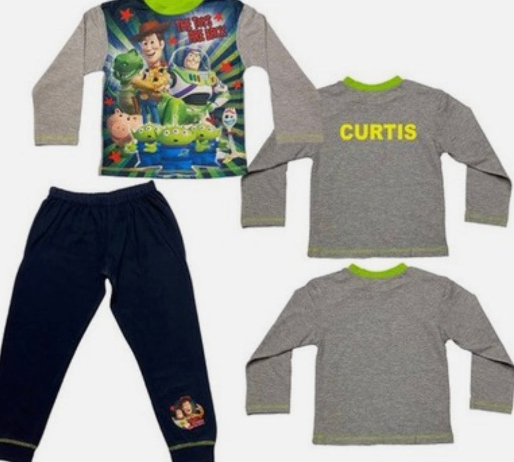 Personalised TS Boys Pyjamas