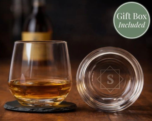 Personalised Base Engraved Initial Tumbler