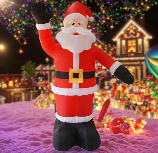 6FT LED Inflatable Santa
