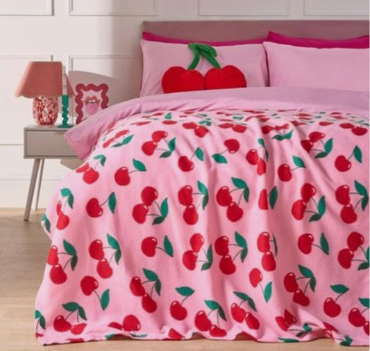 Cherry Throw 125x150cm