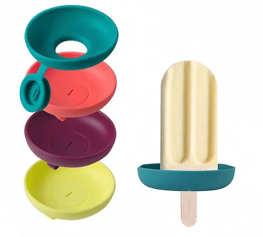 4pc Silicone Popsicle Holder