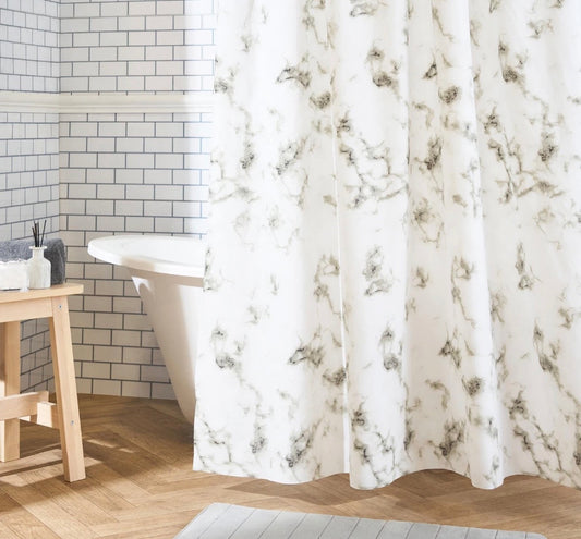 Marble Shower Curtain