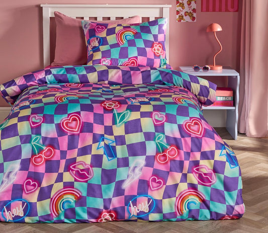 Checkerboard Duvet Set