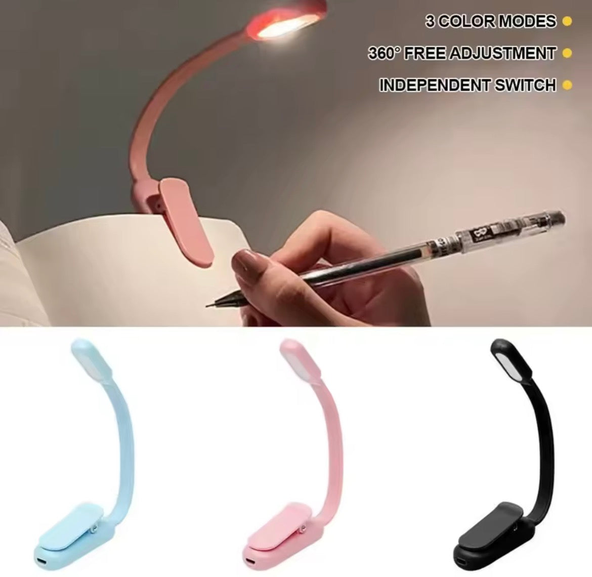Mini Book Reading Lamp