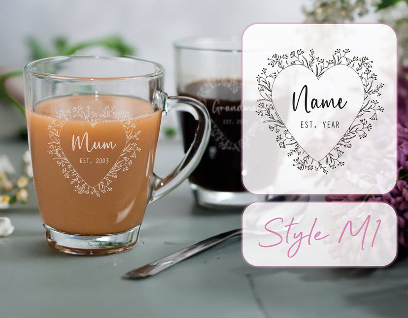 Mum Glass Mug