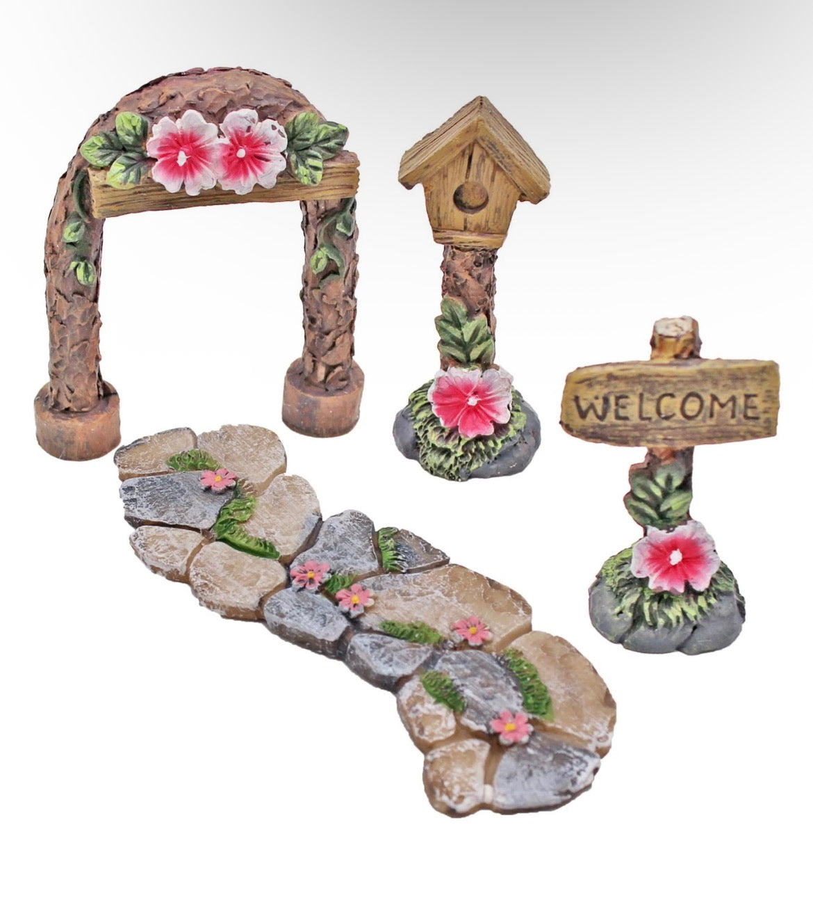 Fairy Garden Ornament Set