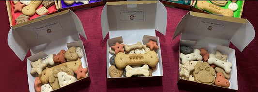 Personalised Dog Treat Box