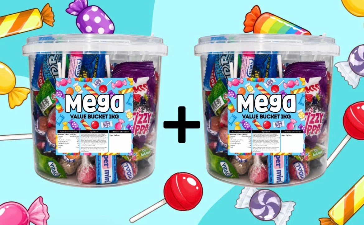 2 x Mega Buckets