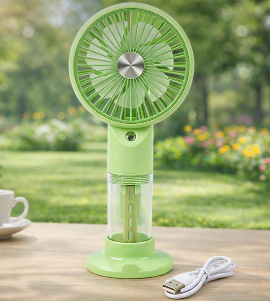 Handheld Mist Fan With Water