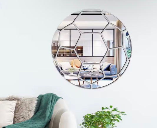 20cm Football Mirror