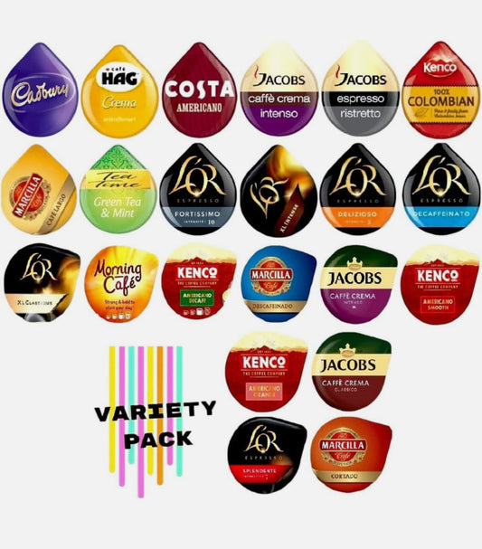 23x Tassimo Coffee Tea & Chocolate T-Discs