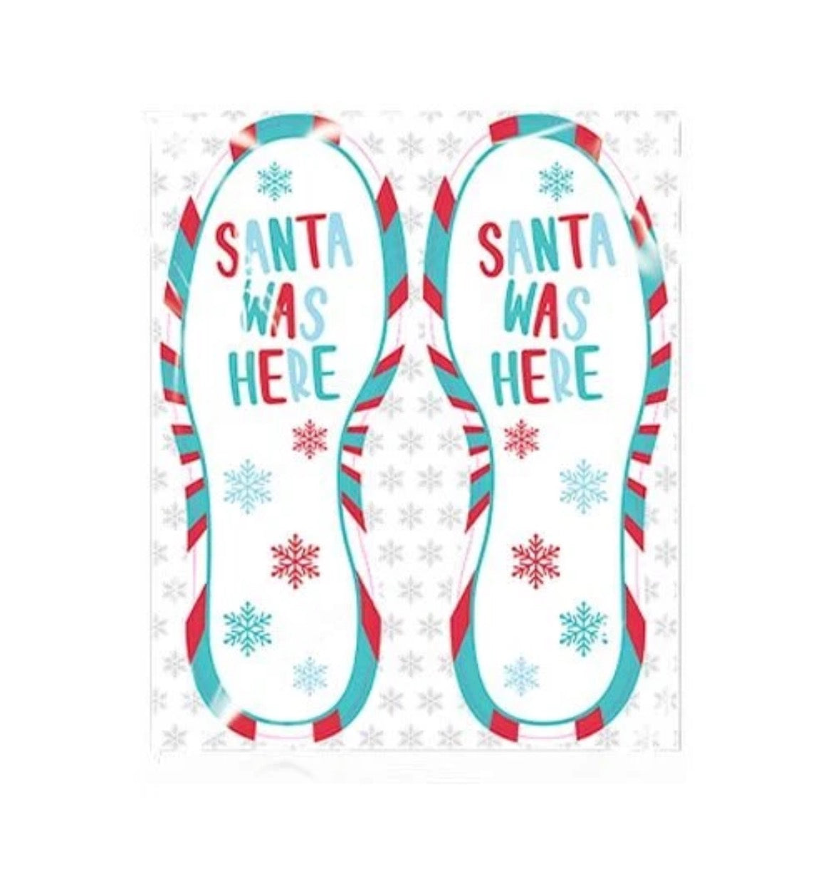 Santa Floor Stickers