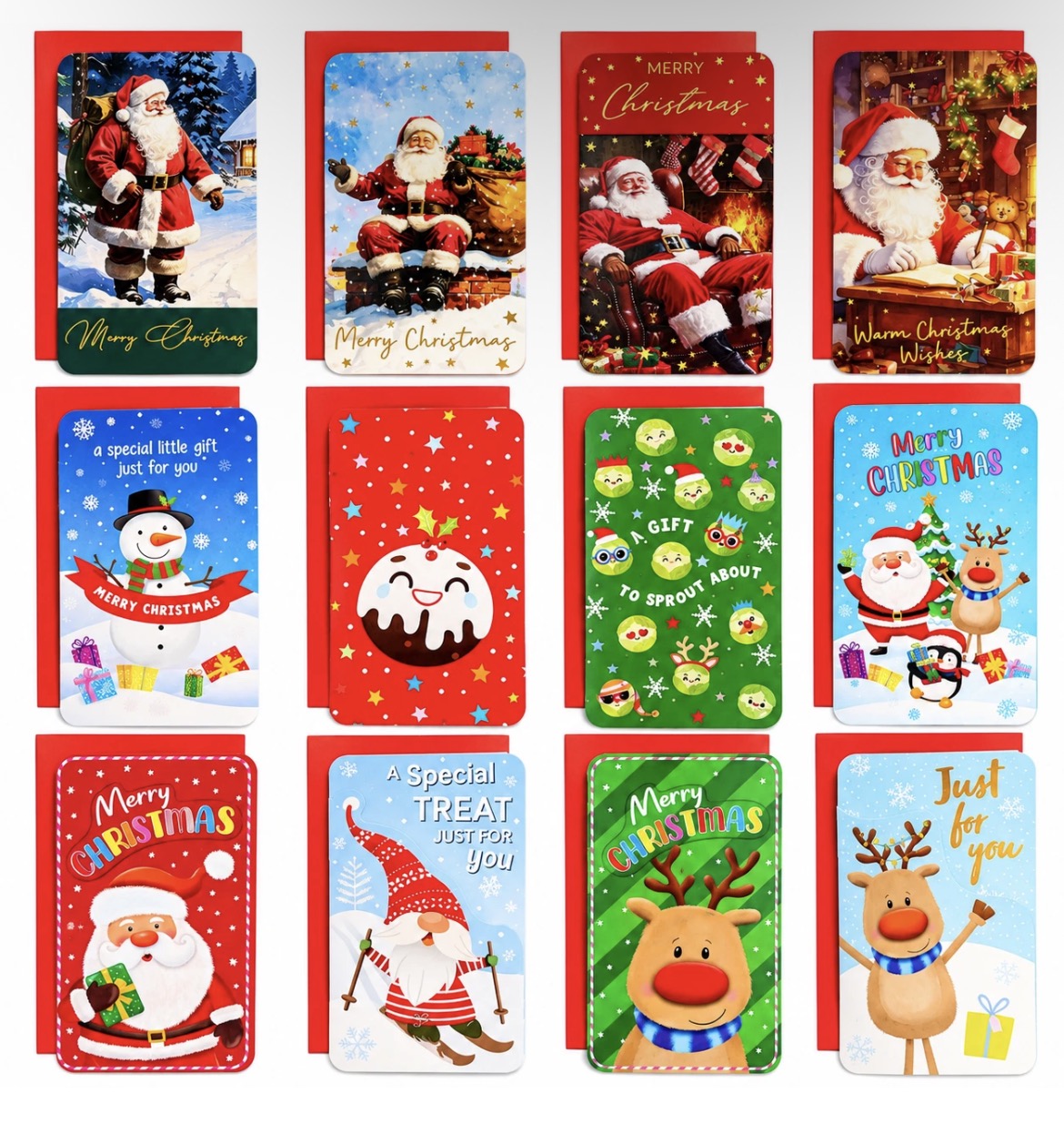 12 Christmas Wallets