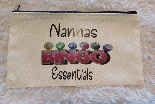 Personalised Bingo Bag/Pouch