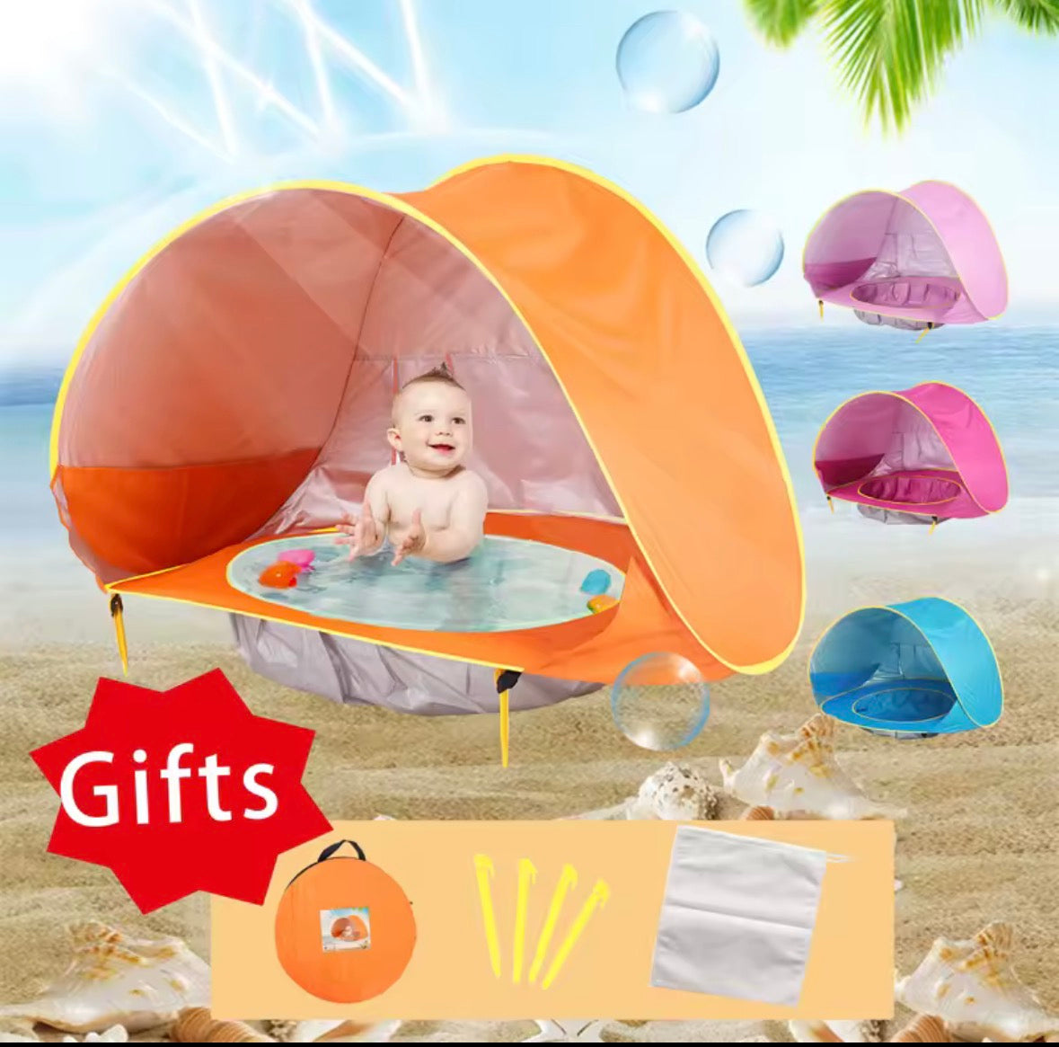 Beach Tent Portable Shade Pool