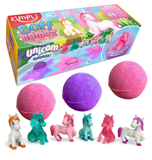 Unicorn Toy Bathbombs