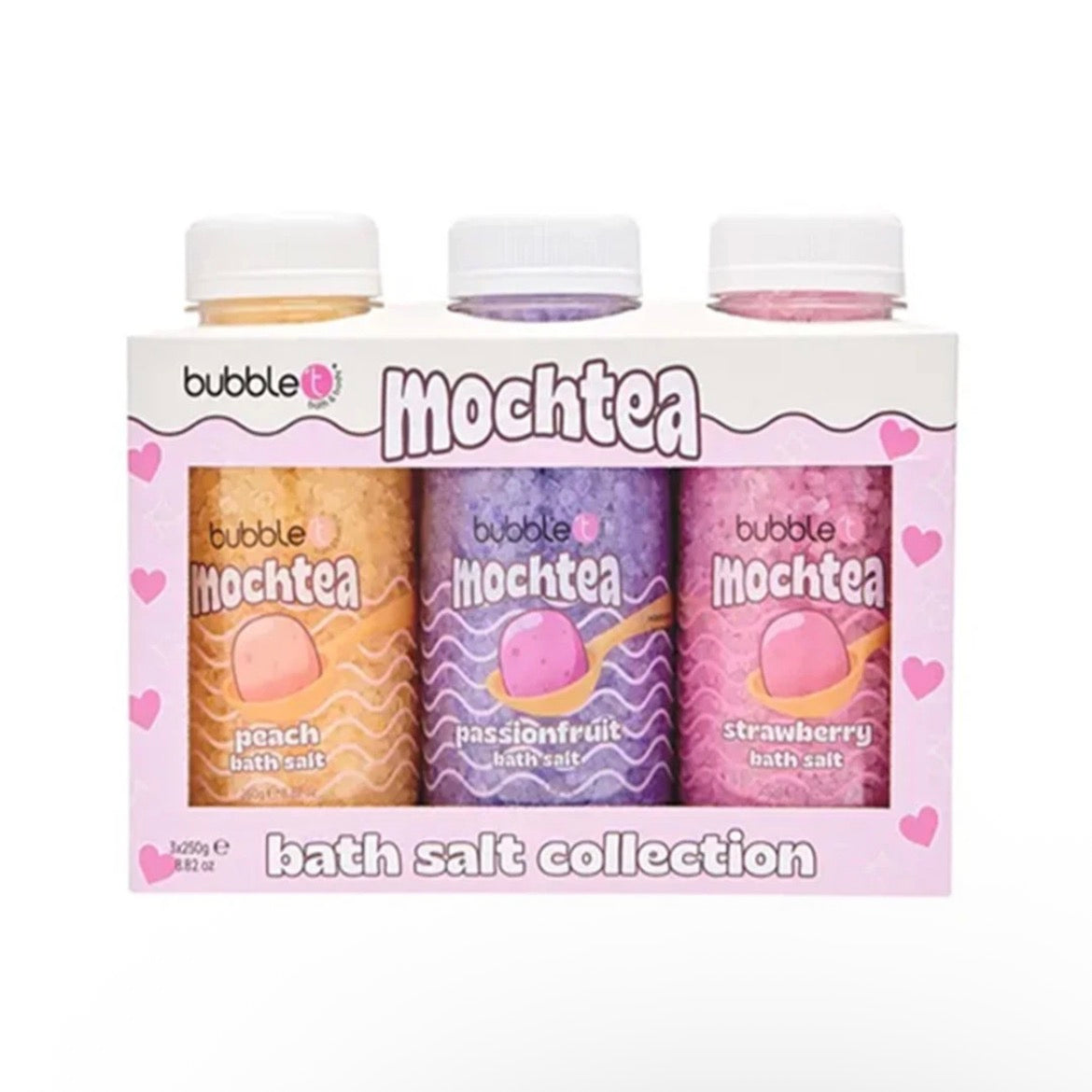 Bubble T Mochtea Bath Salt Collection