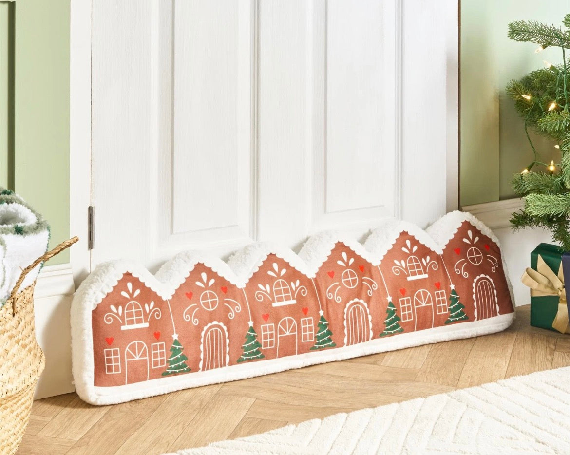 Gingerbread House Draught Excluder