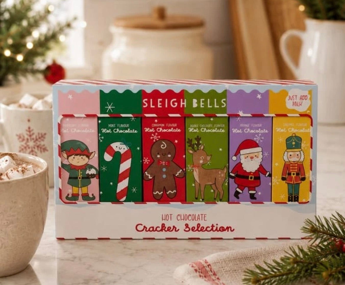Hot Chocolate Crackers Gift Set