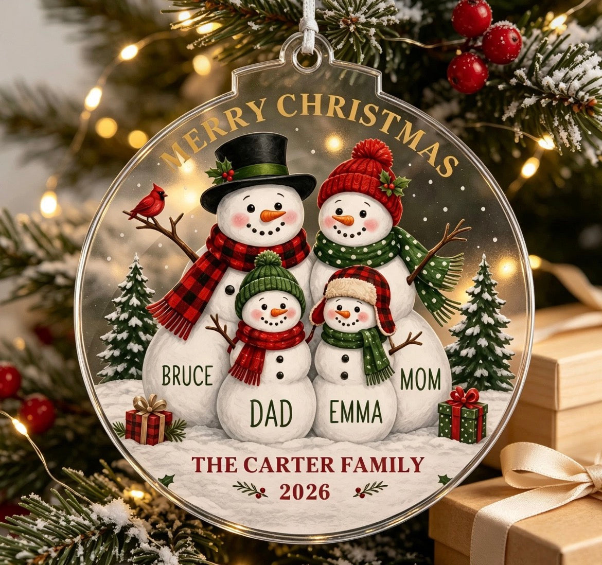 Personalised Christmas Bauble