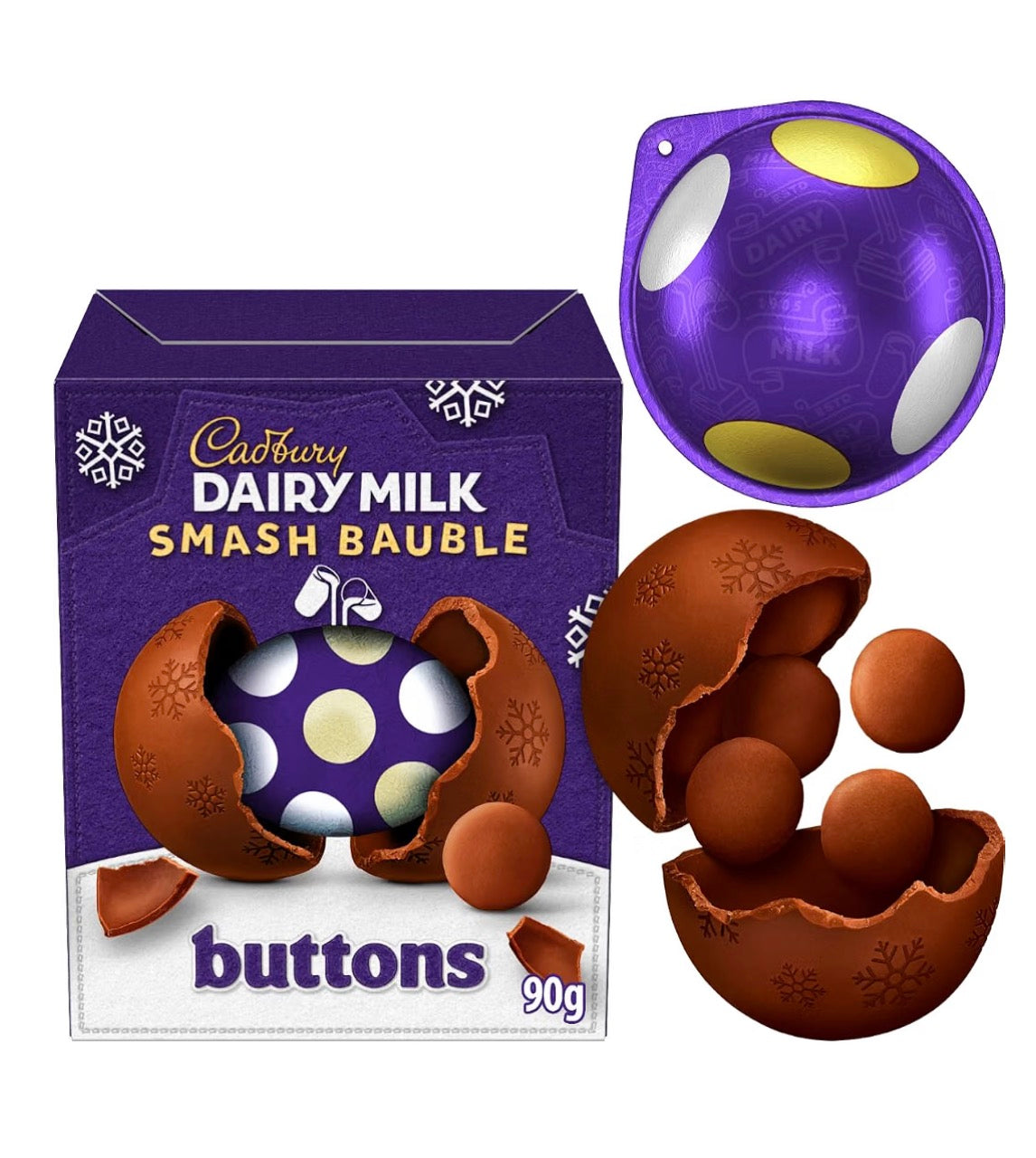 Smash Chocolate Bauble