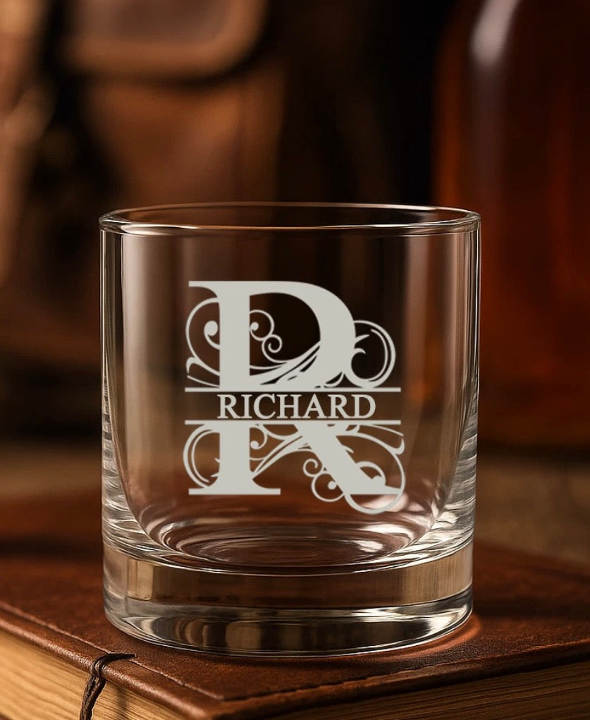 Personalised Whiskey Glass