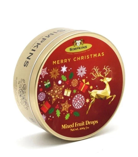 Christmas Tin Pear Drops