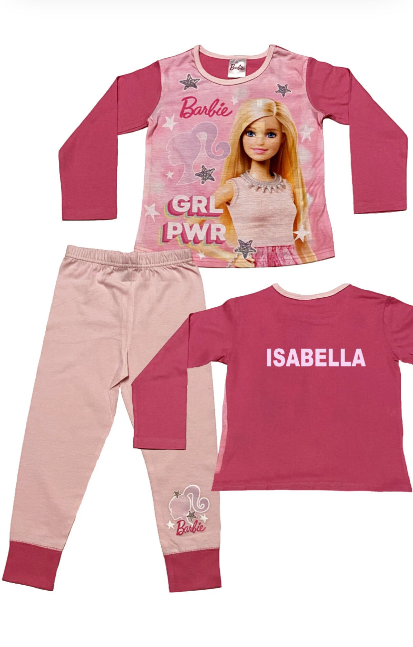 3-4 Years Personalised Pjs