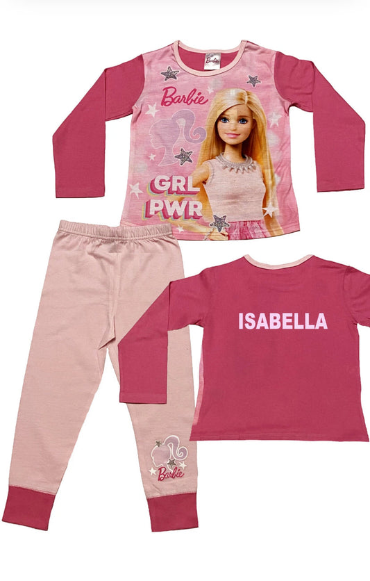 3-4 Years Personalised Pjs