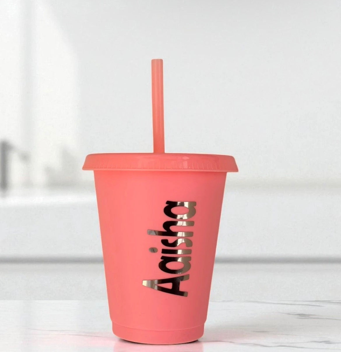 Personalised 16oz Tumbler Cup with Name