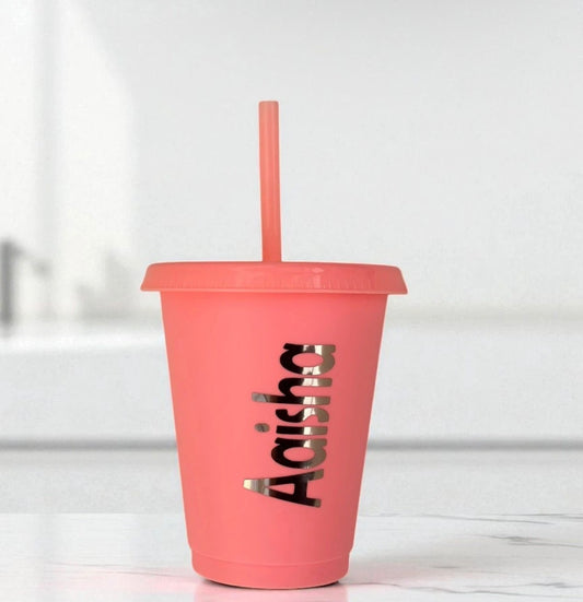 Personalised 16oz Tumbler Cup with Name